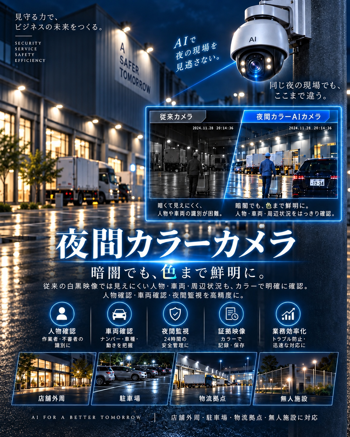 夜間フルカラー